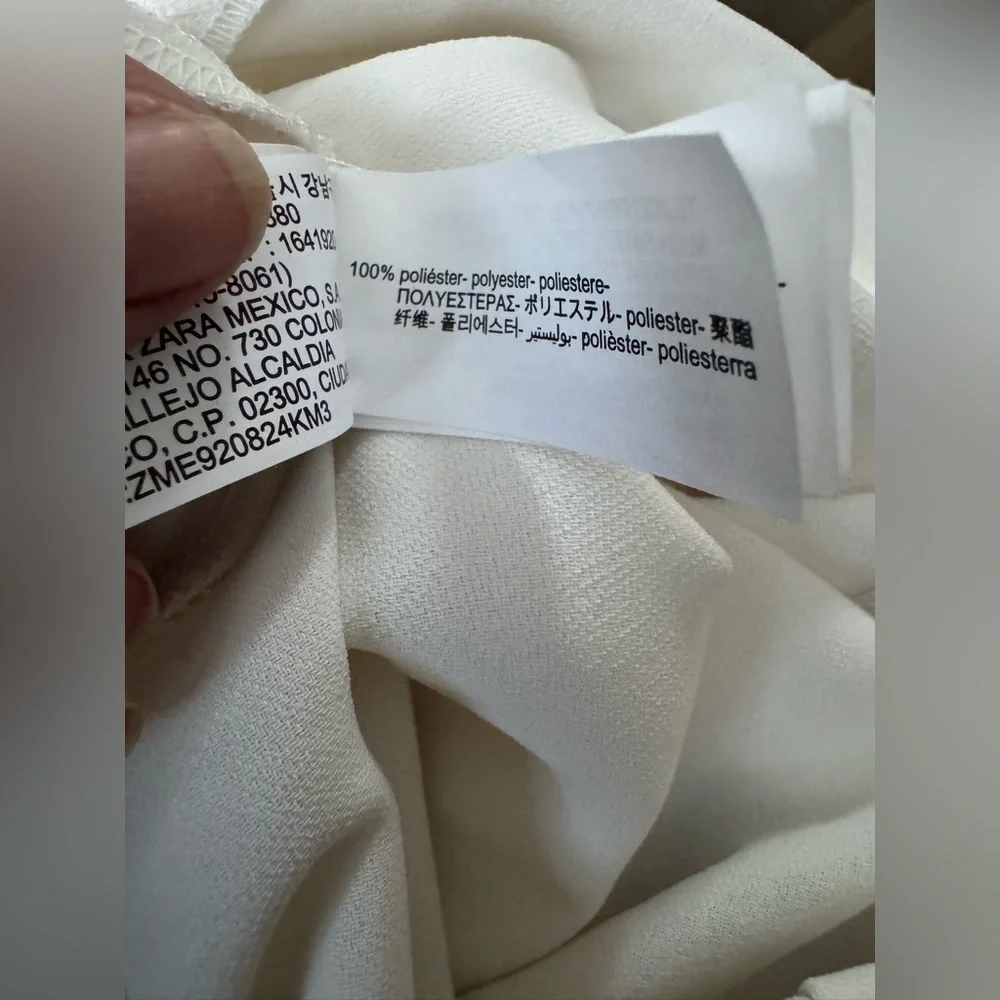 Zara contrast trim mini dress, Size M - Picture 8 of 13